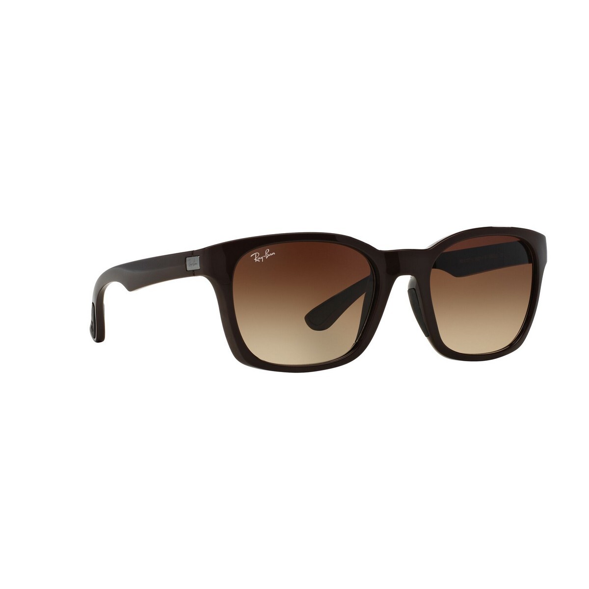 Rayban Mens Brown Frame With Brown Gradient Lens Sunglass