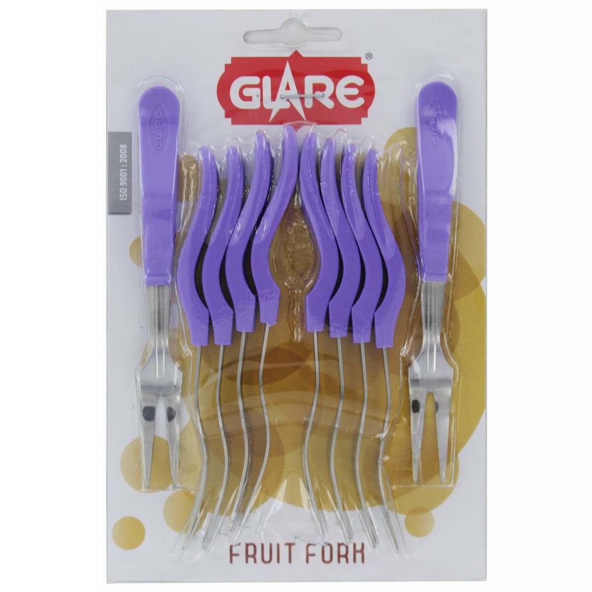 Glare Fruit Fork Regular 10Pc-GA301