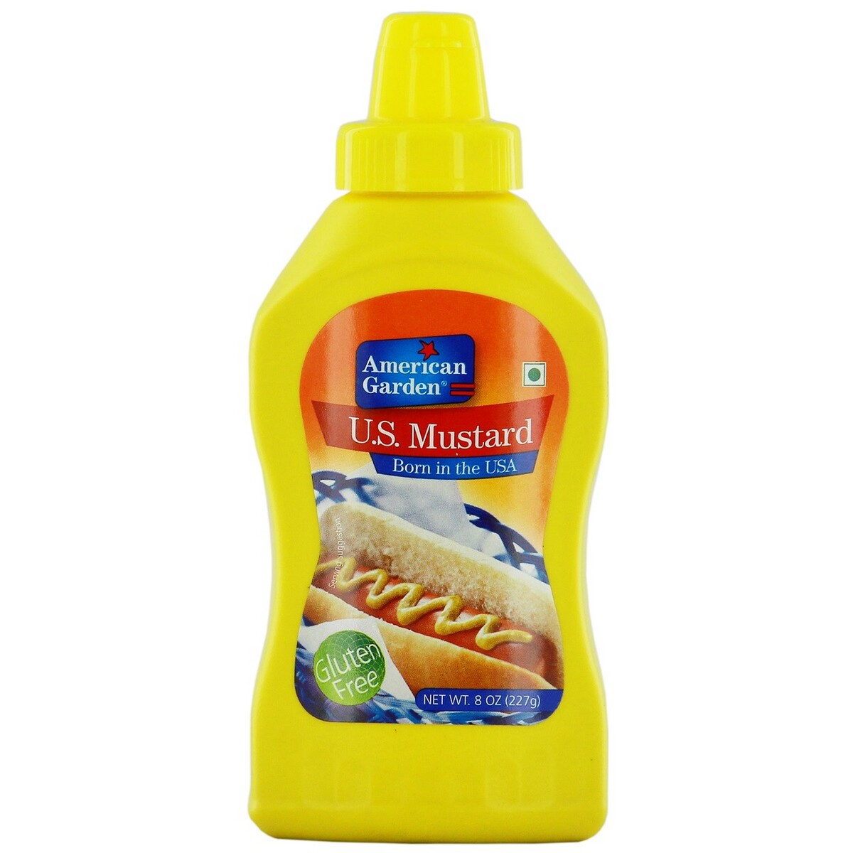 American Garden Mustard Squeez 8Oz