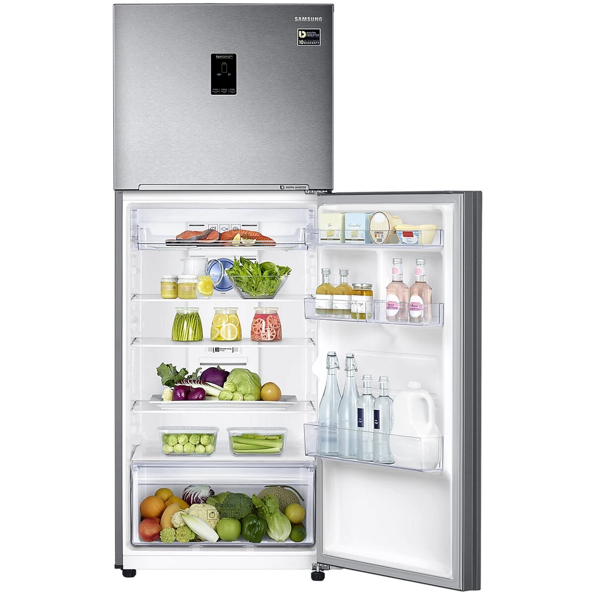 Samsung Double Door Refrigerator RT42B553ESL 415 Ltr
