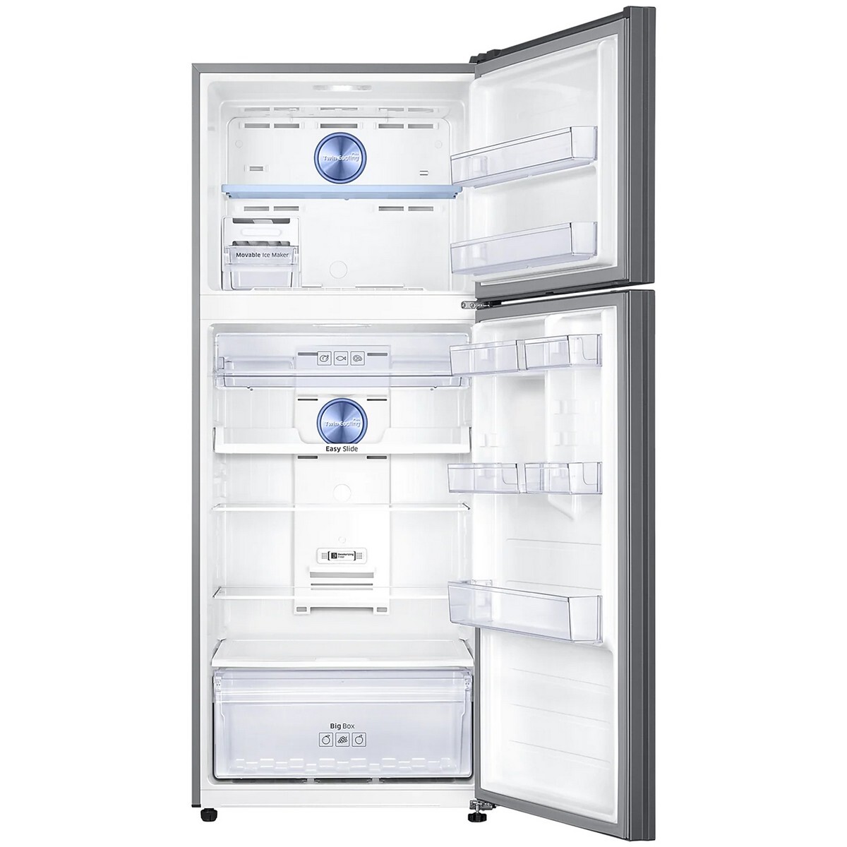 Samsung Twin Cooling Plus Double Door Refrigerator RT47B623ESL 465Ltr