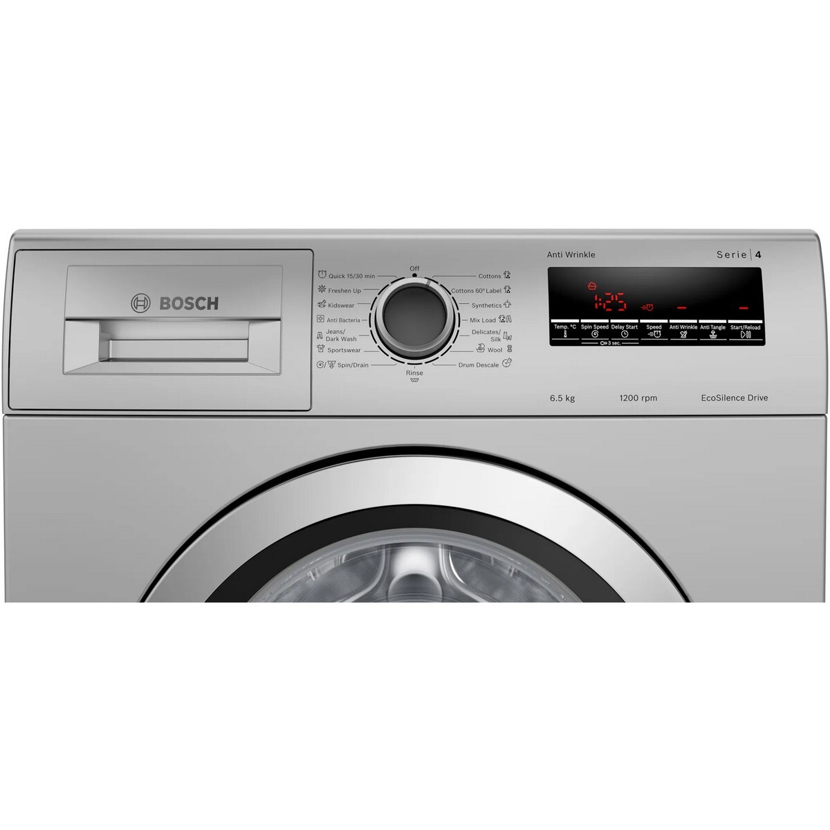 Bosch Front Load Washing Machine WAJ2426IIN 6.5Kg Silver