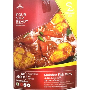 Shaaz Malabr Fish Curry Gravy 240g