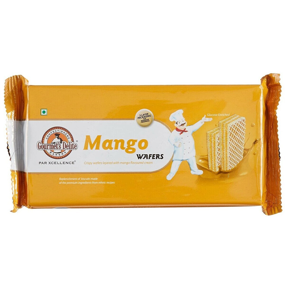Gourmets Delite Wafer Biscuit Mango 60g