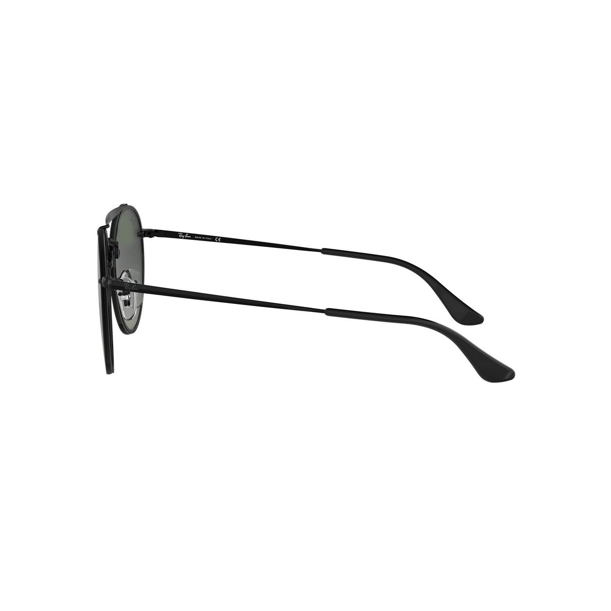 Rayban Unisex Demi Gloss Black Frame With Grey Gradient Dark Grey Lens Sunglass