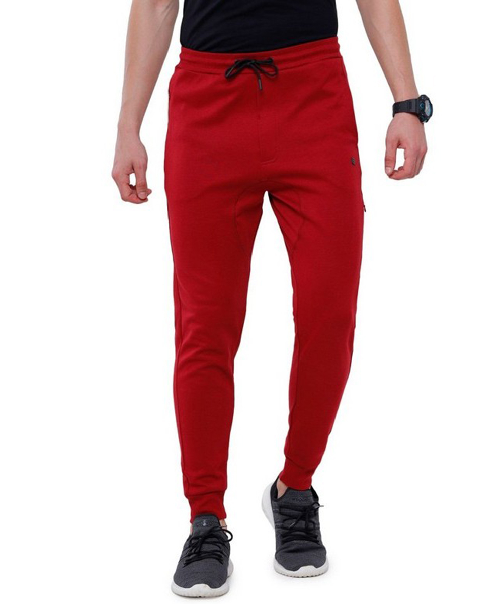 Buy Classic Polo Mens Slim Fit Syrah Solid Track Pant Online - Lulu ...