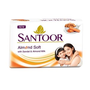 Santoor Soap Sandal & Almond Milk 100g