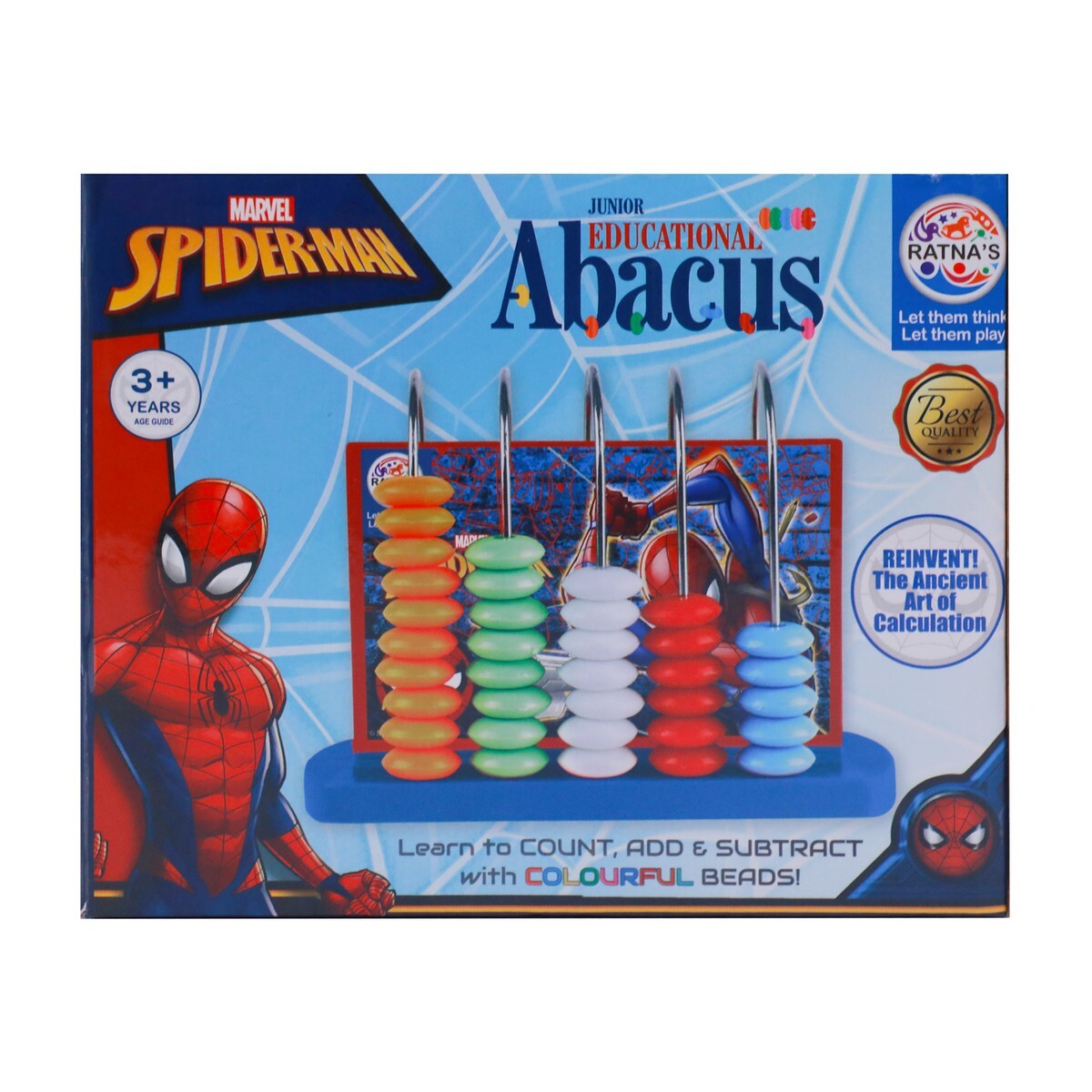 Ratna Sagar Junior Abacus Spiderman 2865