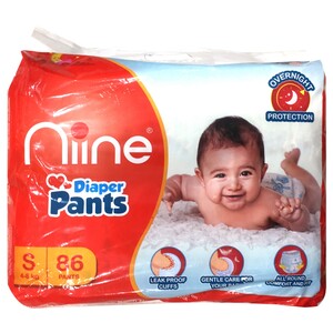 Niine Baby Diaper S 86's