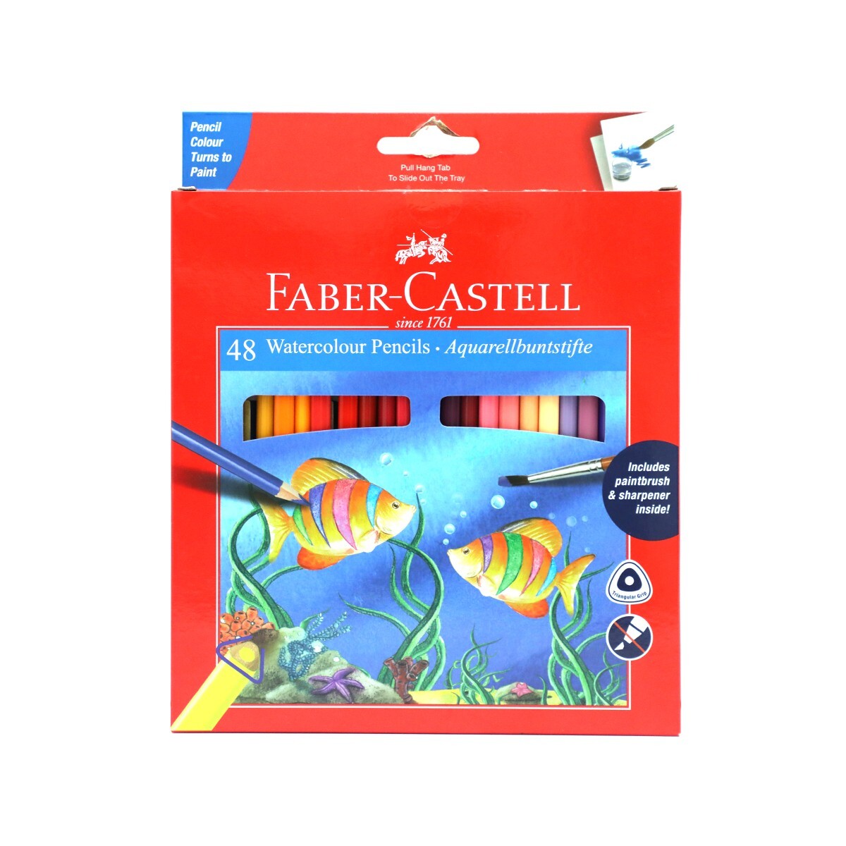 Faber-Castell Water Colour Pencils  48s-114448