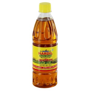 Idhayam Hardil Kachi Ghani Mustard Oil Bottle 500ml