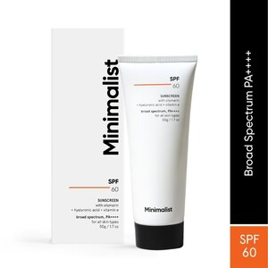 MINIMALIST  SPF 60 PA Face Sunscreen 50g