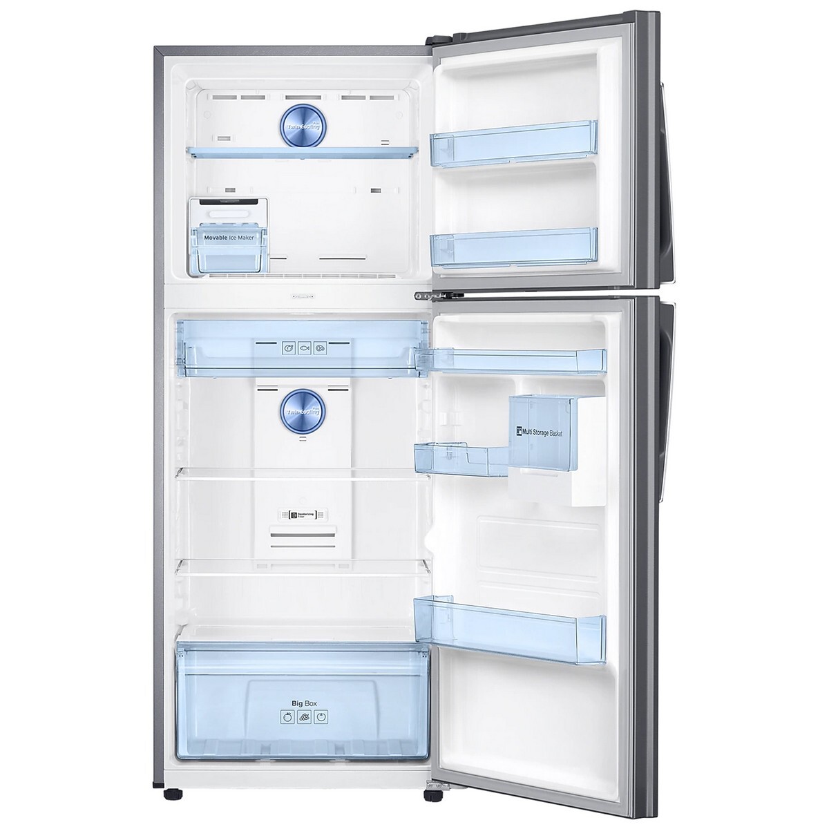 Samsung Double Door Refrigerator RT39B545ESL 394 Ltr