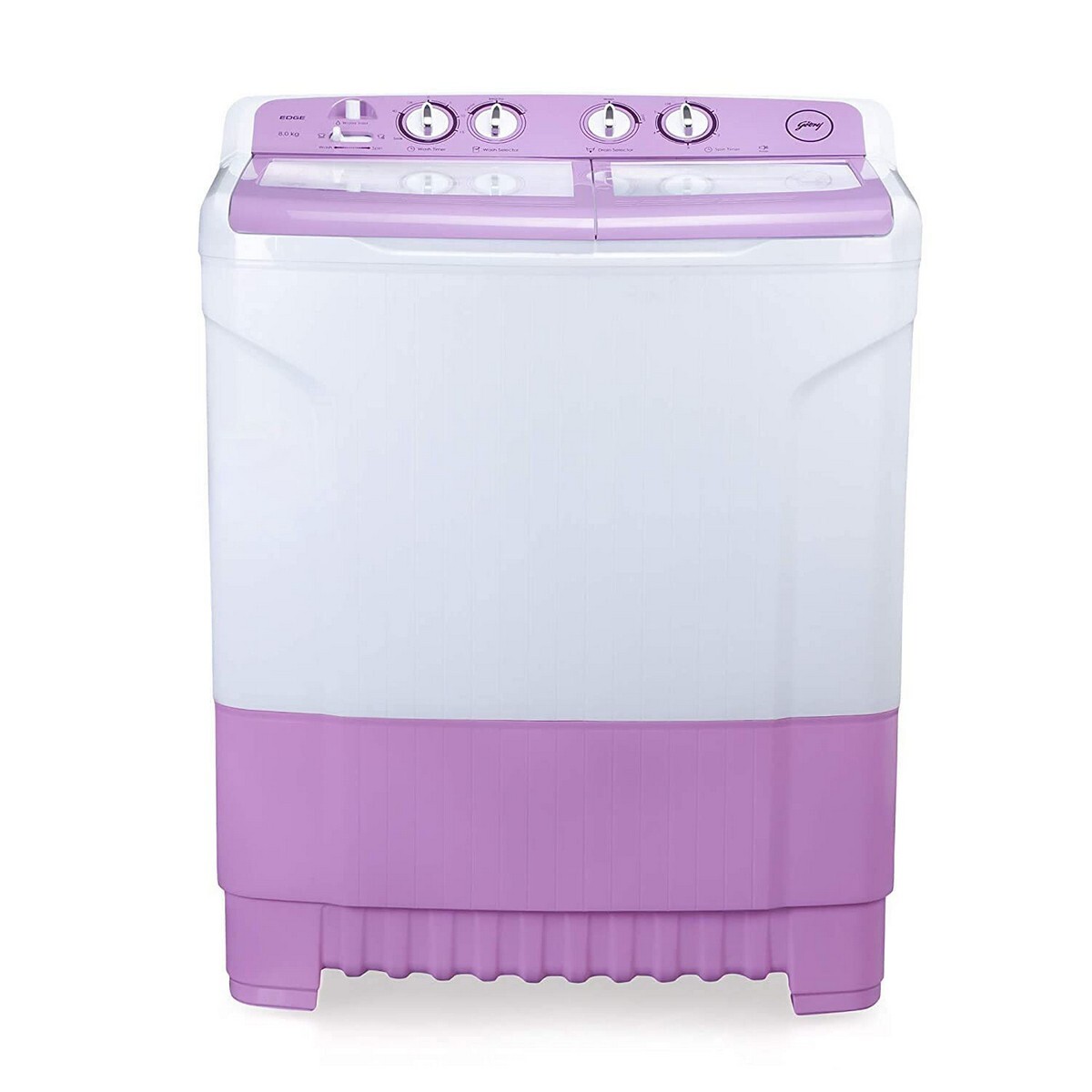 Godrej 8 Kg Semi-Automatic Top Loading Washing Machine WSEDGE 8.0 TB3 M  Lavender