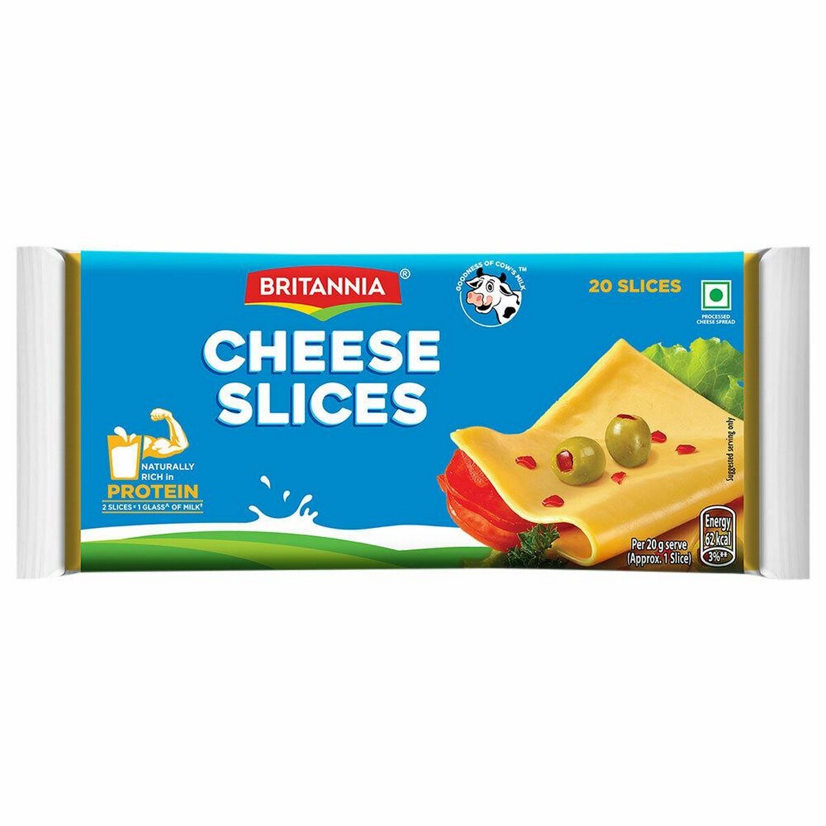 Britannia Cheese Slice 400g