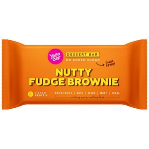 Yogabar Notty Fudge Brownie Dessert Bar 40g