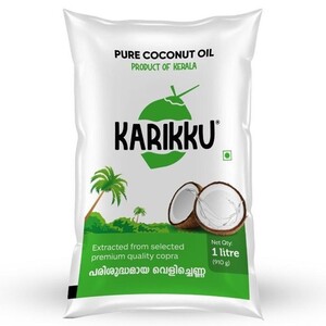 Karikku Coconut Oil 1 Litre Pouch