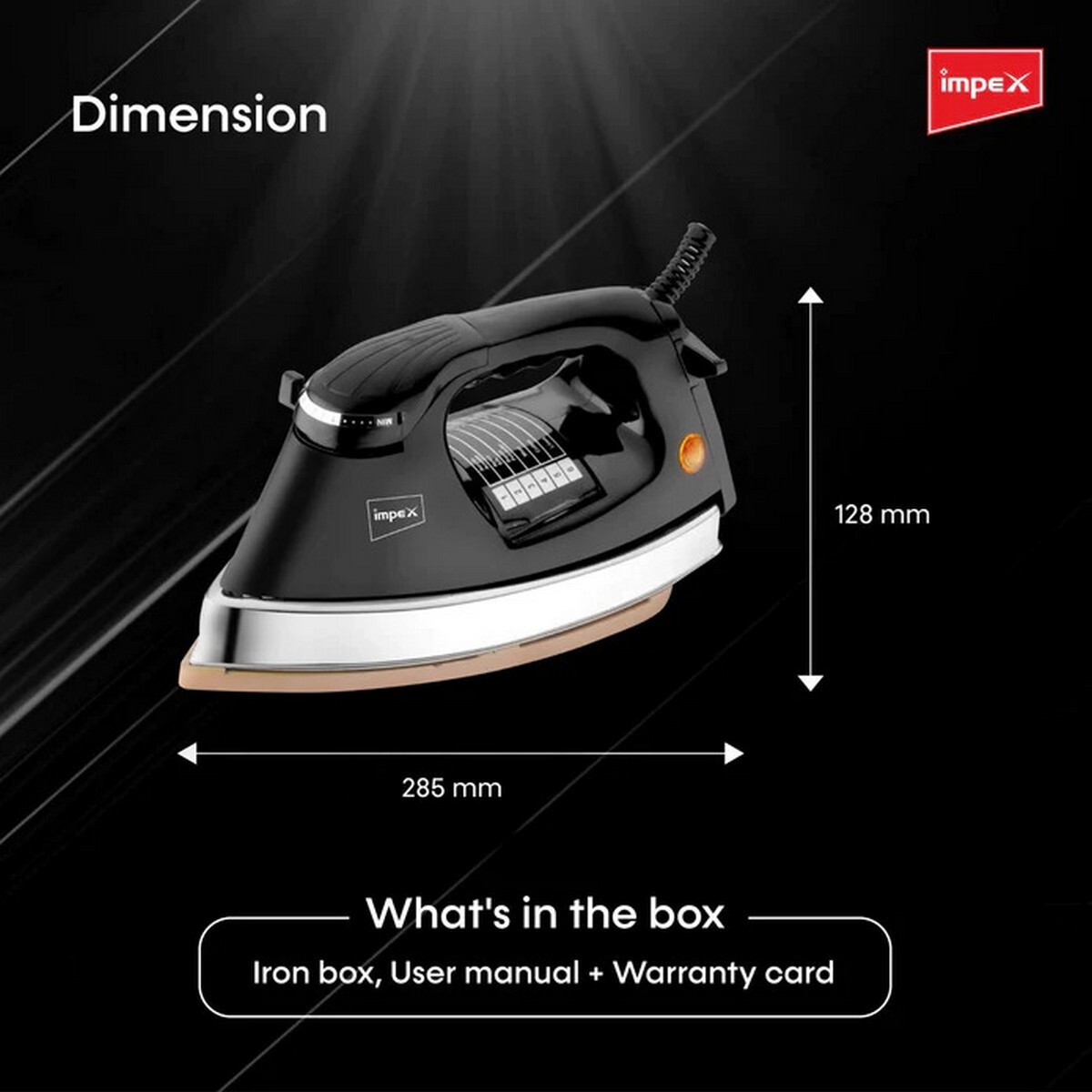 Impex Heavy Weight Electric Iron Box (Big B)