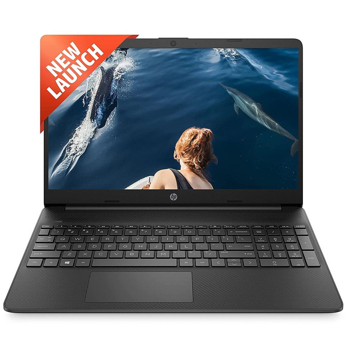 HP Notebook EQ1559AU AMD Athlon Silver 3050U 15.6" Win 11+MSO Jet Black