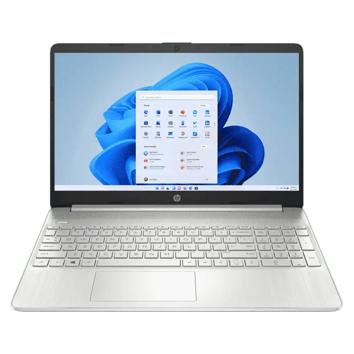HP Notebook 15s-EQ2182AU AMD Ryzen 5 5500U 15.6" Win 11+MSO Natural silver