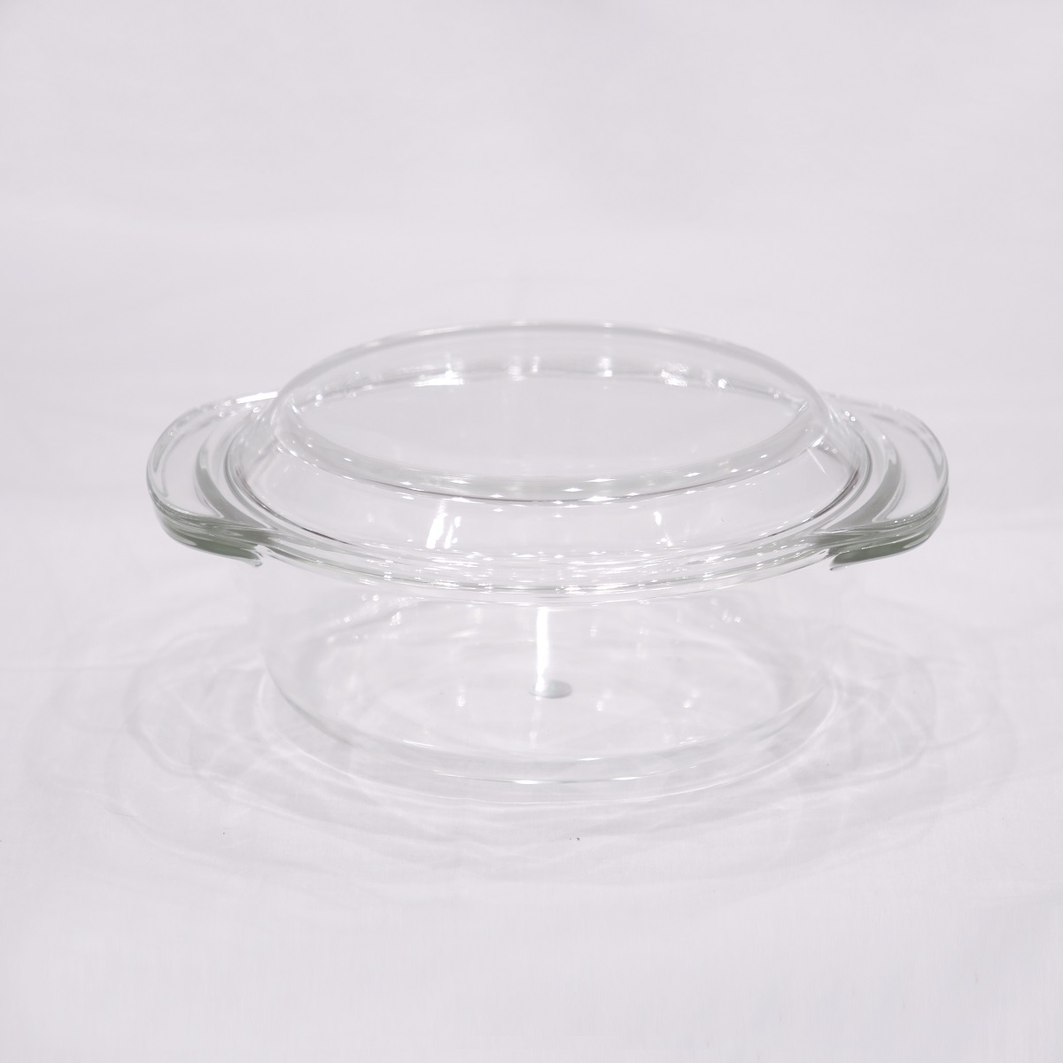 Borosil Round Casserole With Lid 1.5Ltr