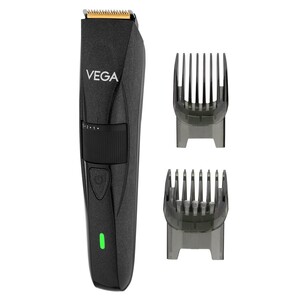 Vega P2 Beard Trimmer for Men with 160 Mins Runtime, Titanium Blades & 40 Length Settings, VHTH-26