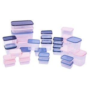 All Time Polka Container Set 31pcs (Assorted Colour Lids)