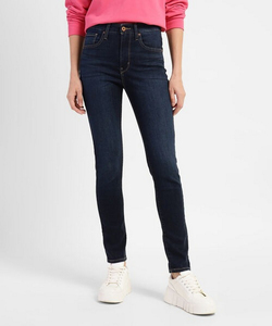 Levis Ladies Super skinny HoneyBerry Blue Solid Casual Jeans