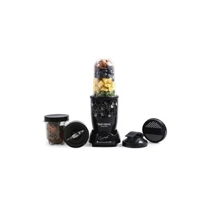 Wonder 2 Jar Chef Nutri Blend Photon Mixer Grinder Black