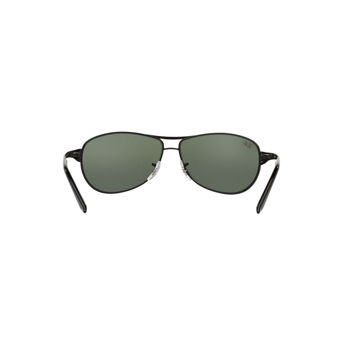 Rayban Mens Matte Black Frame With G-15 Green Lens Sunglass