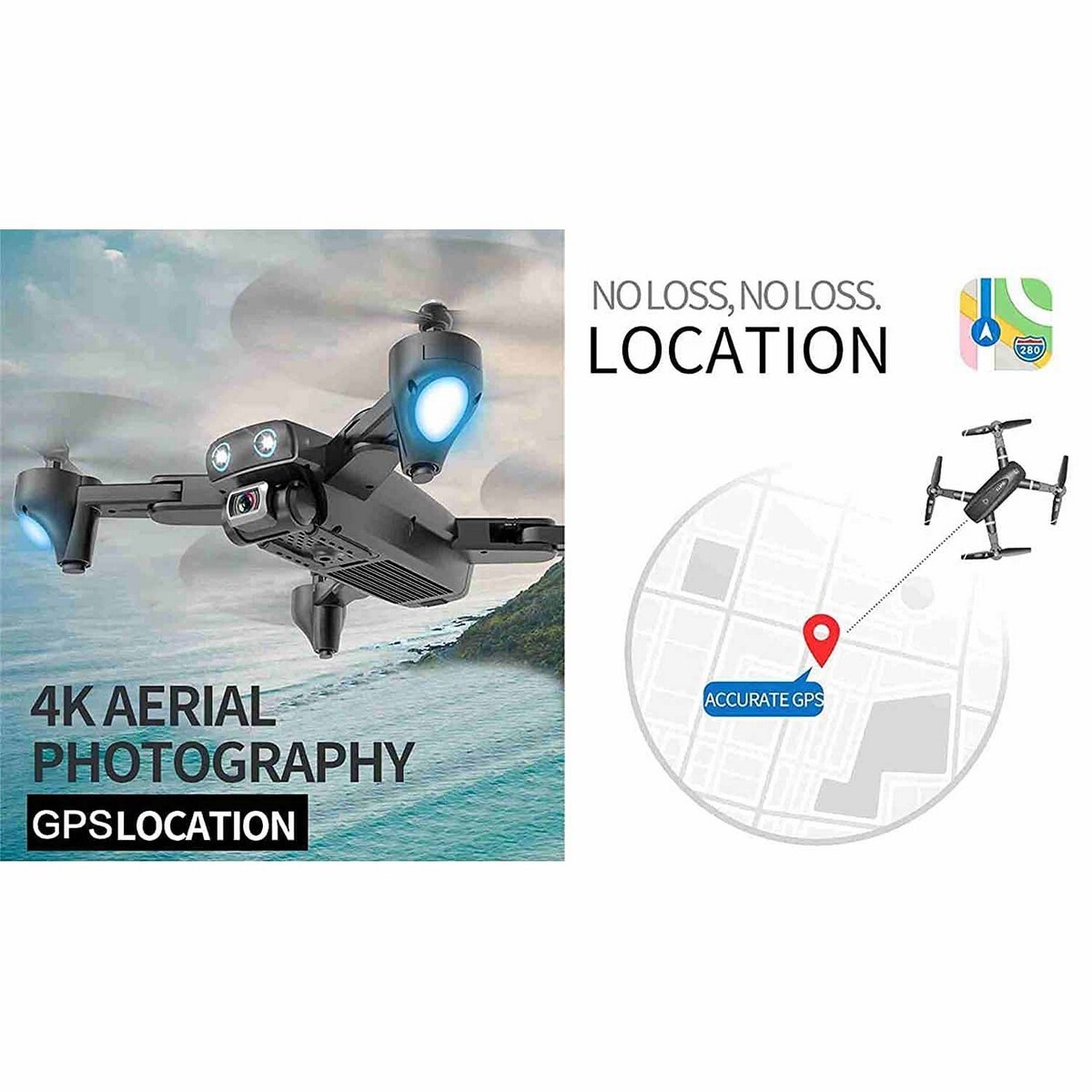 Skid Fusion Dual Camera Quadcopter - Pioneer Optical Drone