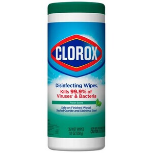 Clorox Disinfecting Wipes Can Fresh 35's