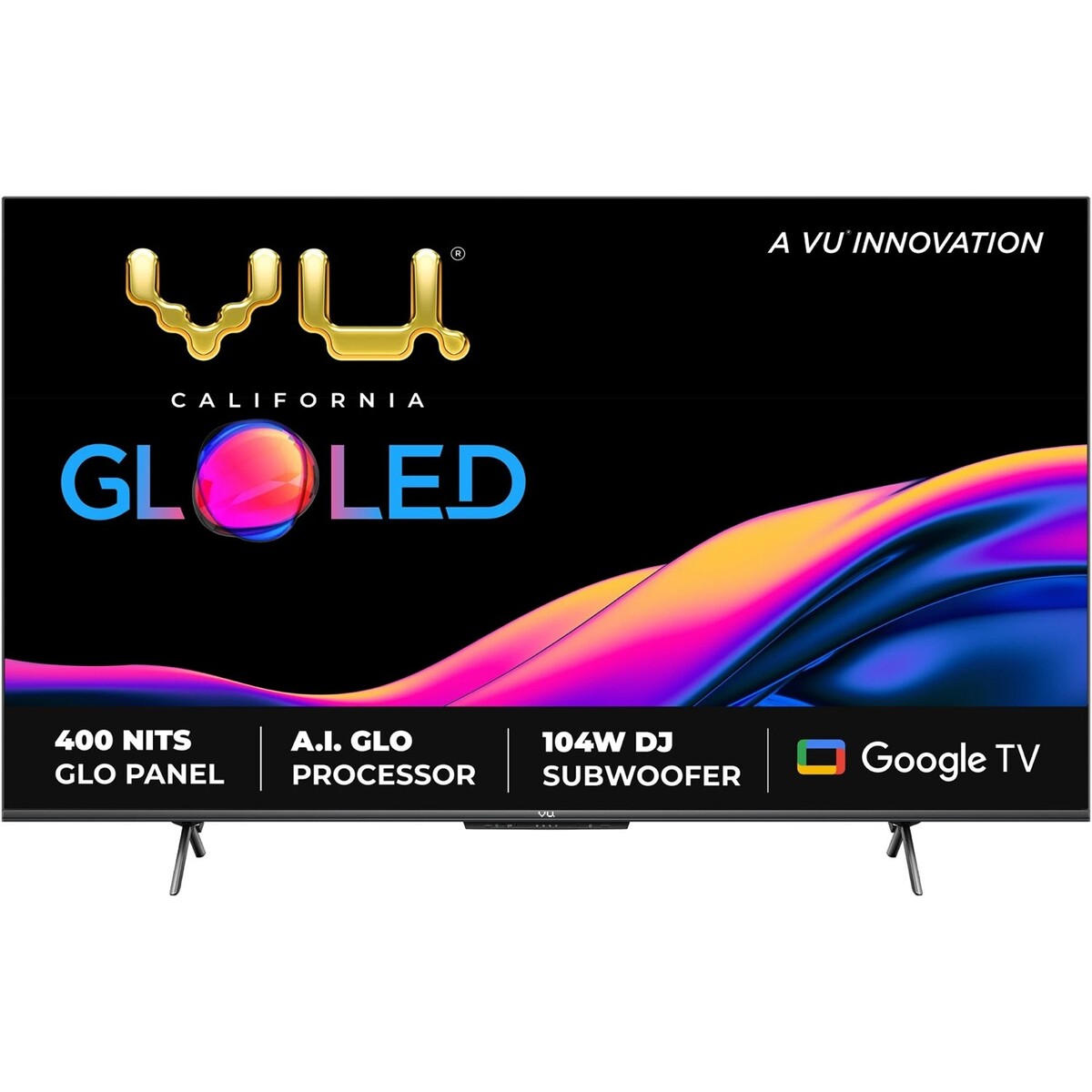 Vu 4K Ultra HD GloLED Smart Google TV 55GloLED 55"