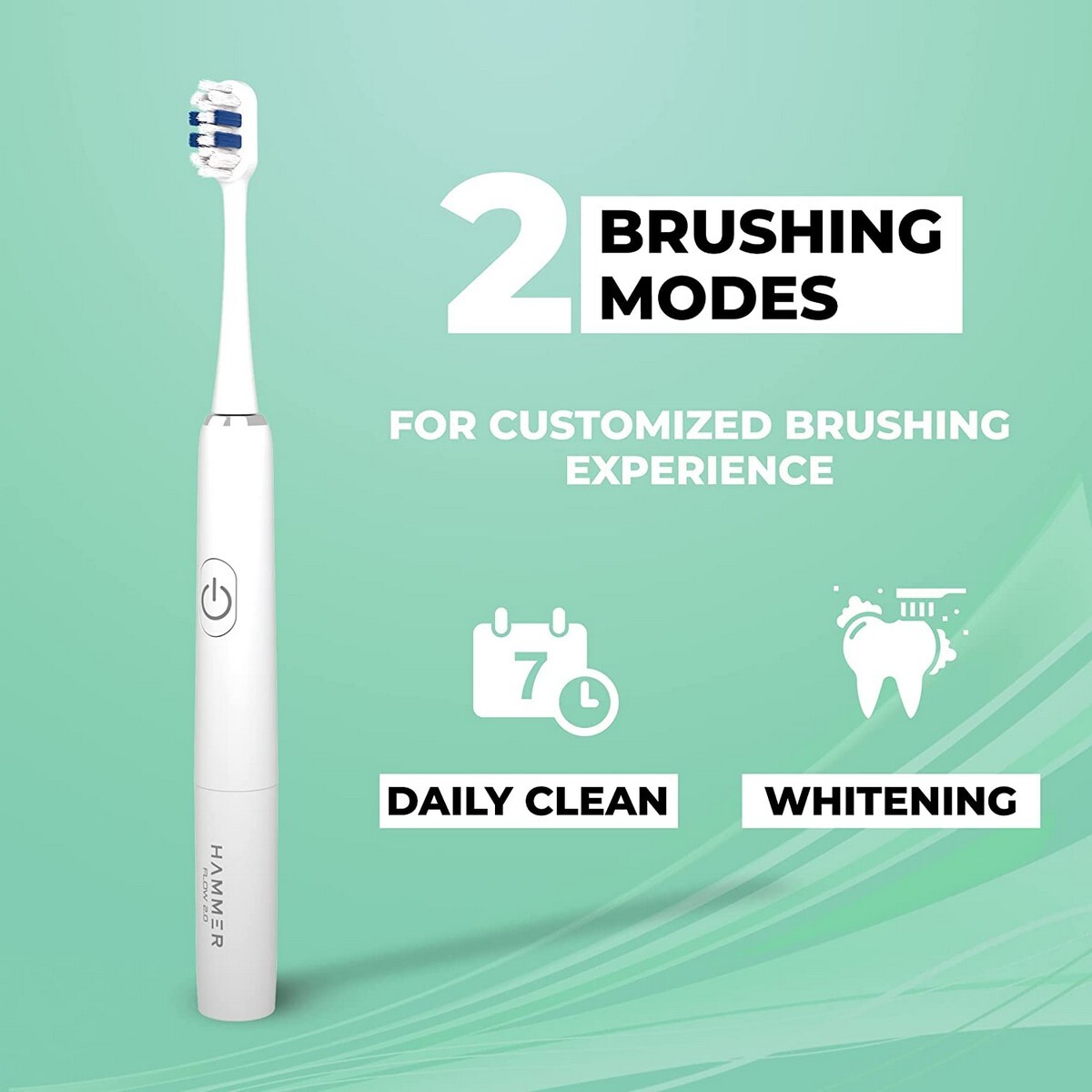 Hammer Flow 2.0 Electric Toothbrush White