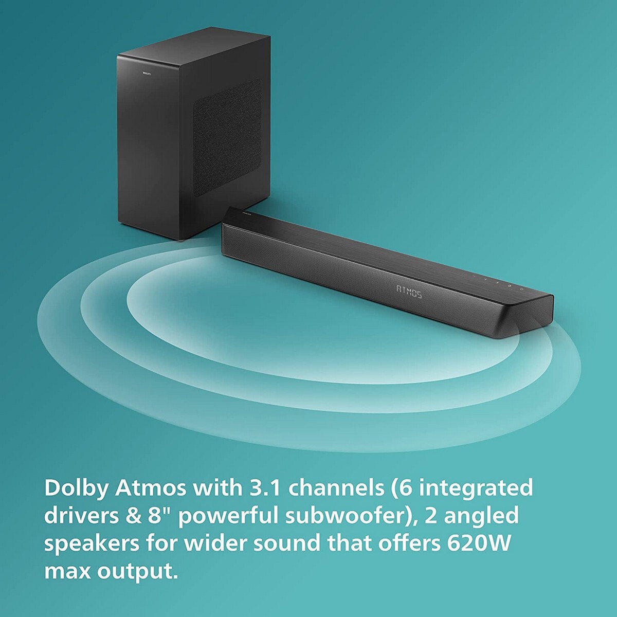Philips Atmos 3.1channel SoundBar TAB7807