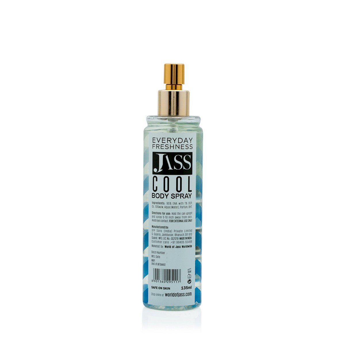 Jass Cool Body Spray Limited Edition 135ml