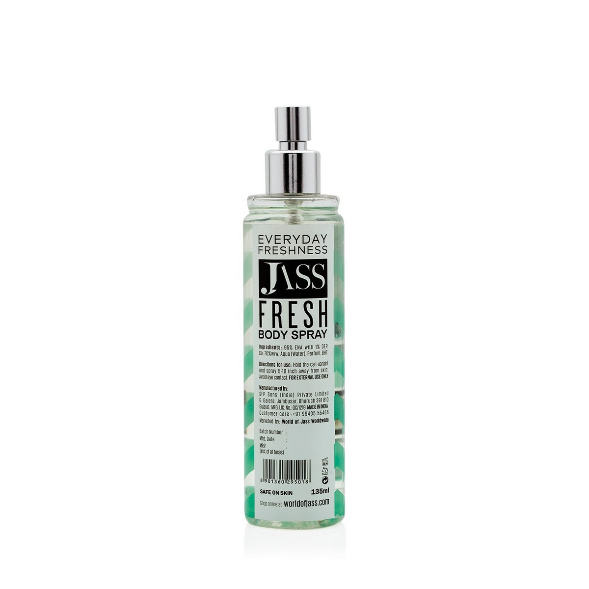 Jass Fresh Body Spray Limited Edition 135ml