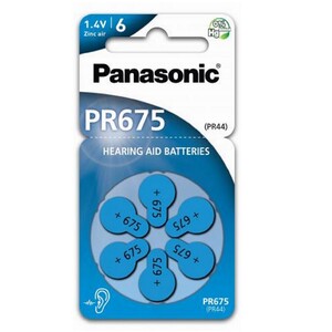 Panasonic Battery Zink Air PR-675HEP/6C