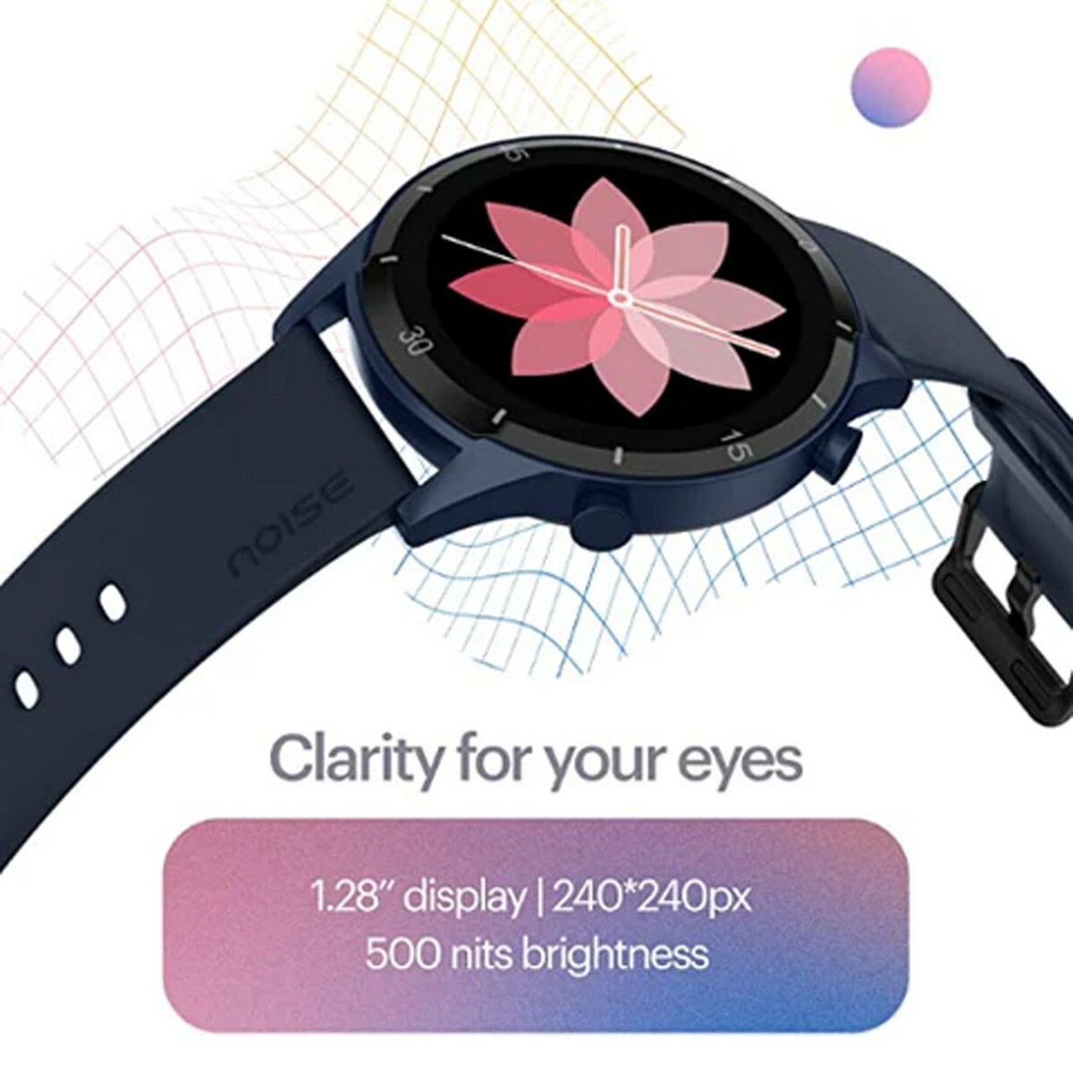 Noise Agile 2 Buzz Smart Watch Rose Pink