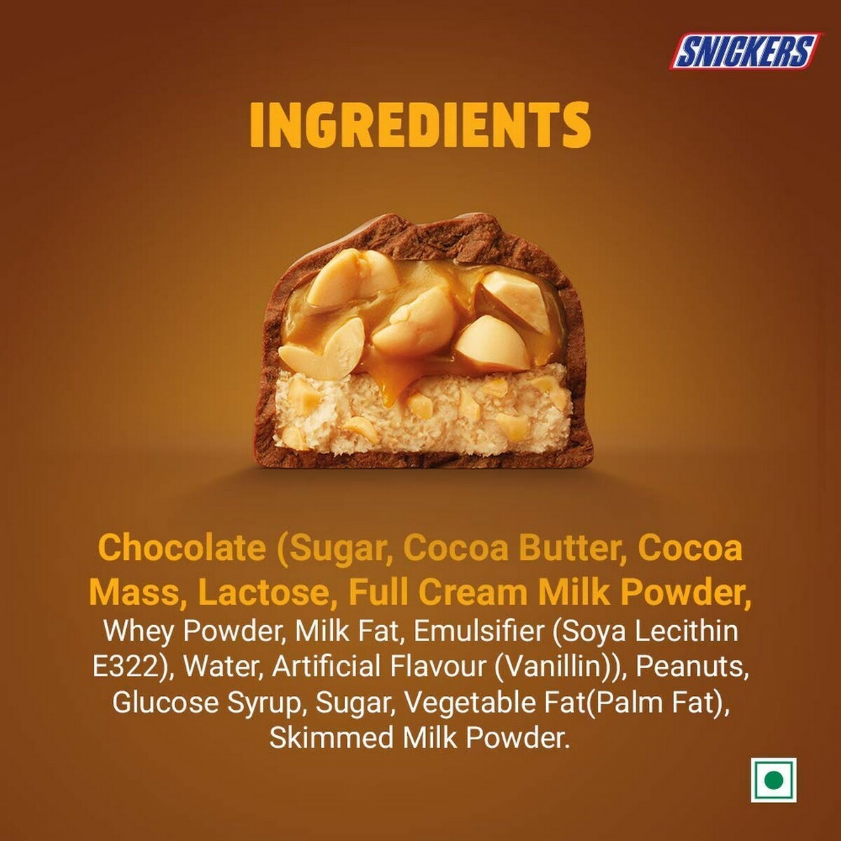 Snickers Chocolate 50g 3's