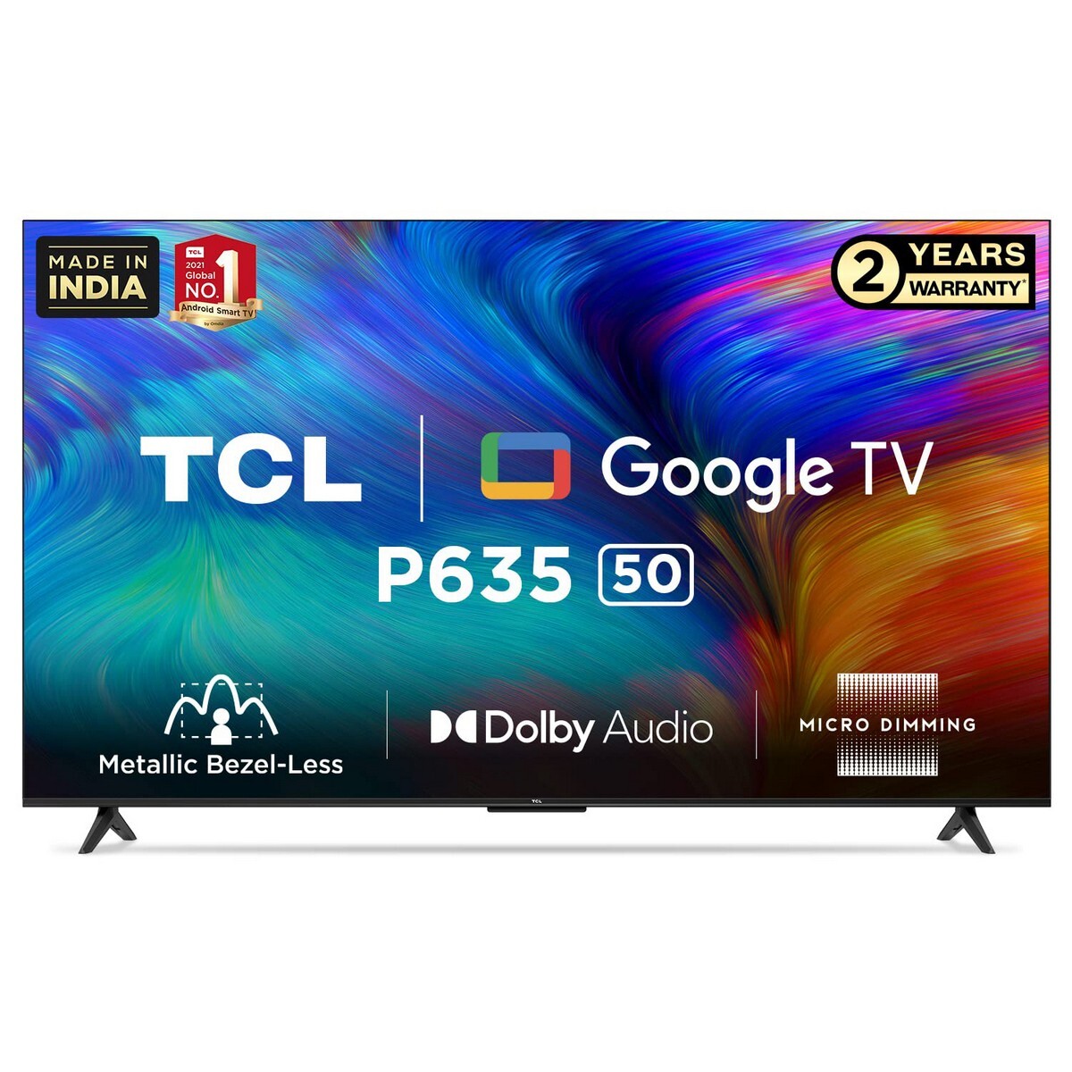 TCL Android Smart Google TV 50P635 50"