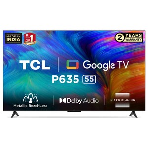 TCL 4K Ultra HD Android Smart LED Google TV 55P635 55