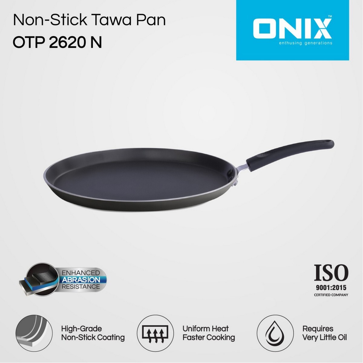 Onix Non Stick Tawa 26cm OTP 2620N