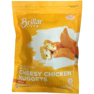 Brillar Cheesy Chicken Nuggets 400gm