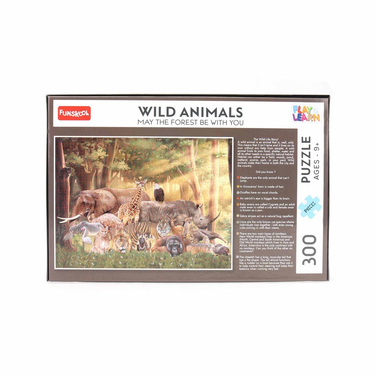 Funskool Wild Animals Puzzle-9604300