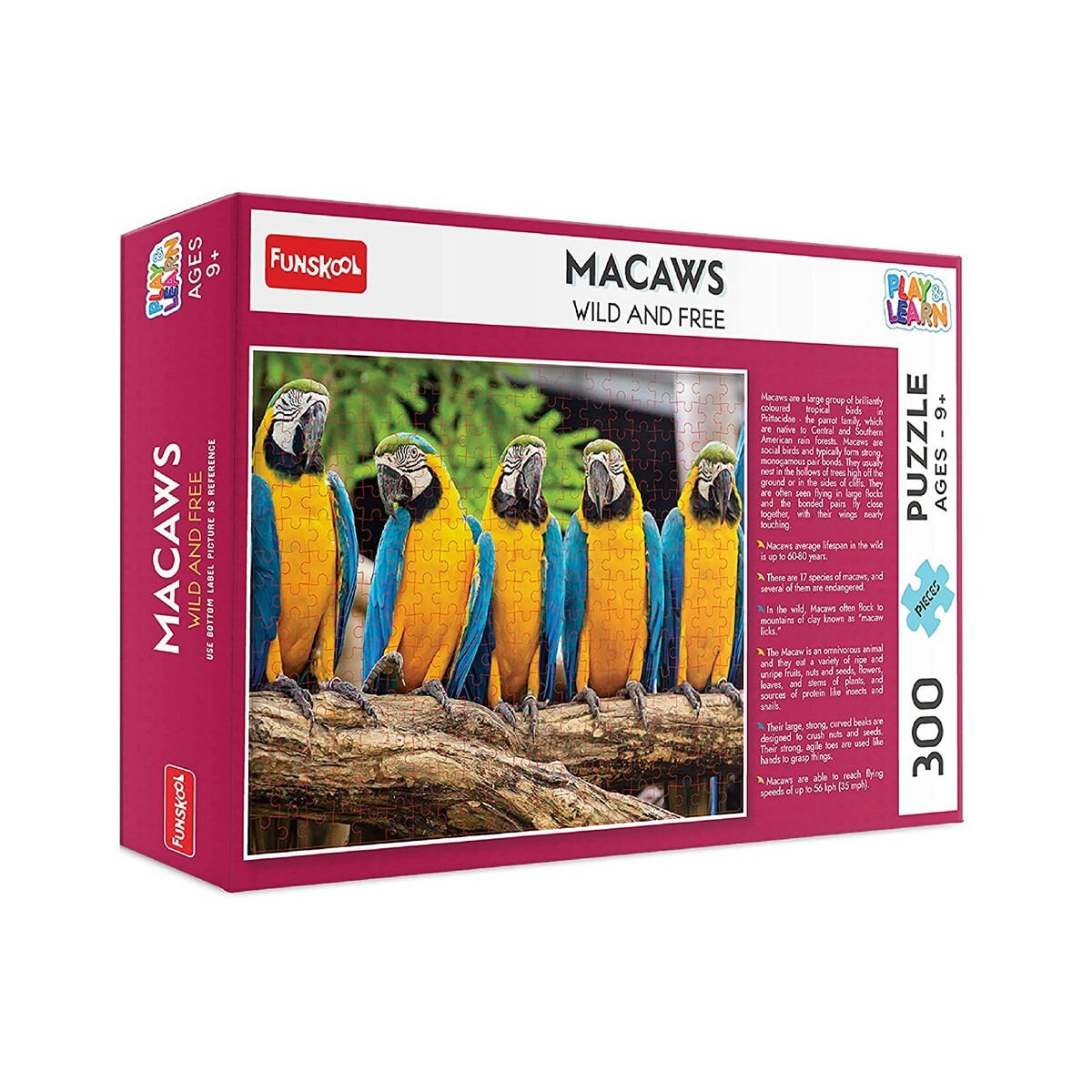 Funskool Macaws Puzzle-9604200