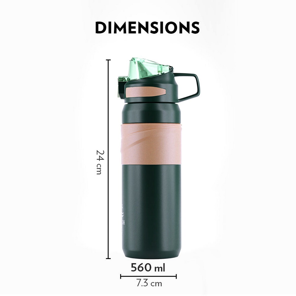 Borosil Adventure Flask 560ml
