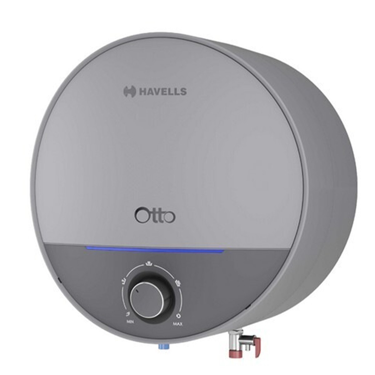 Havells 10L Water Heater Otto Silver Gray 5S