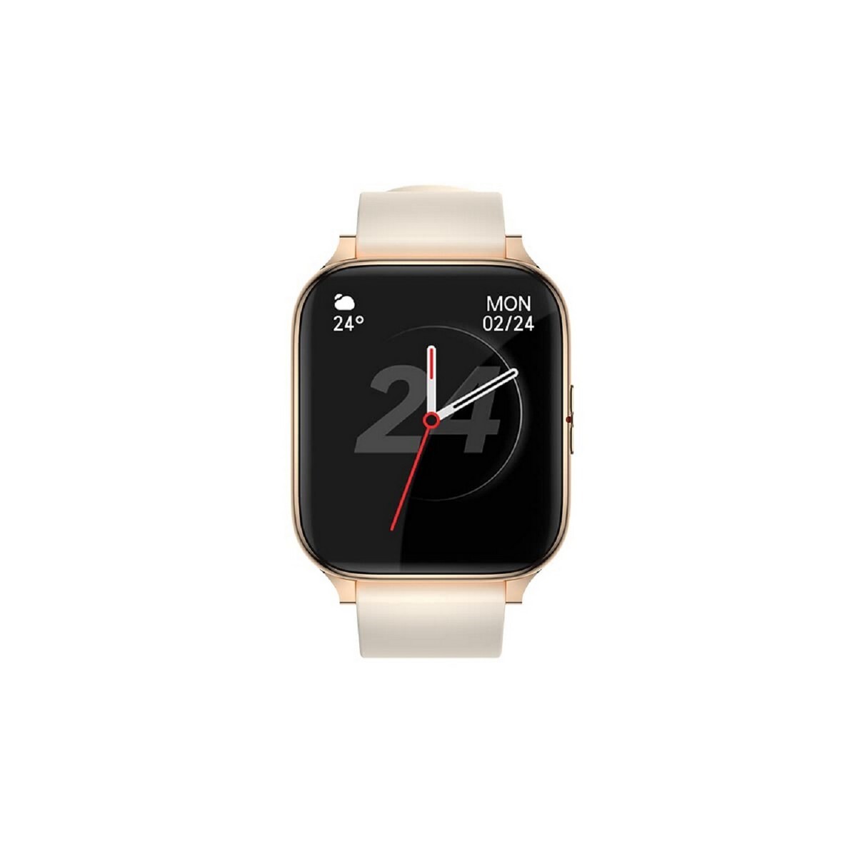 Just Croseca Slingshot Smartwatch with Real time Heart Monitoring Rose Gold