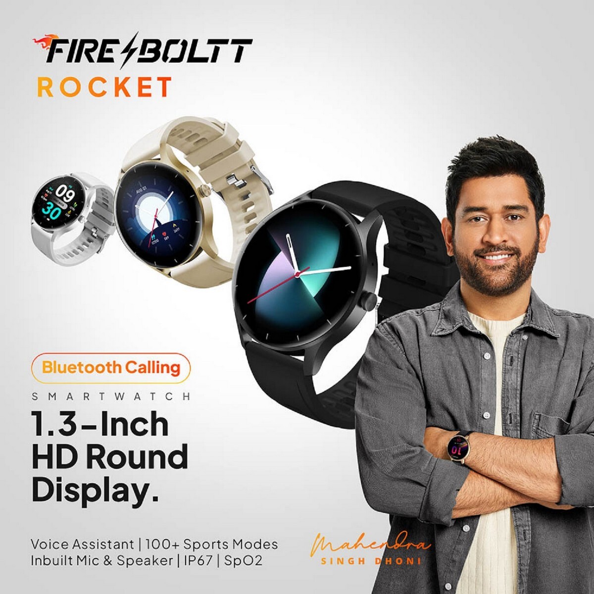 Fireboltt Smart Watch Rocket BSW093 Black
